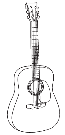 The acoustic guitar